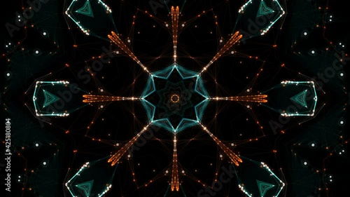 abstract kaleidoscope background