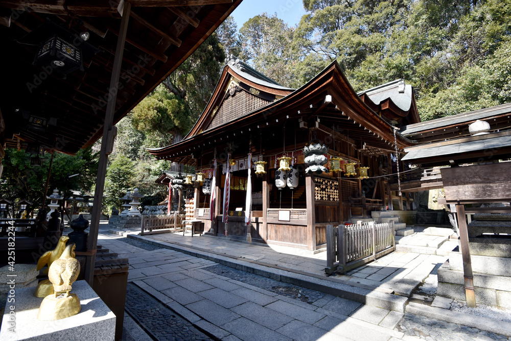 日牟禮八幡宮　本殿　滋賀県近江八幡市