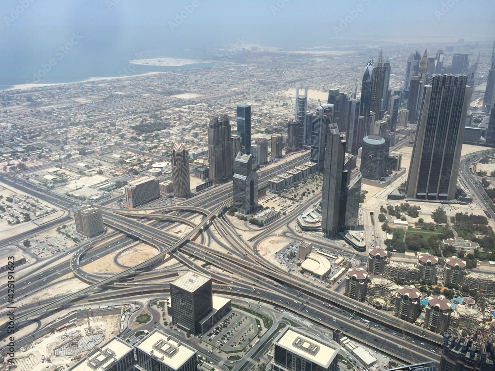 Fototapeta premium ドバイのブルジュハリファ