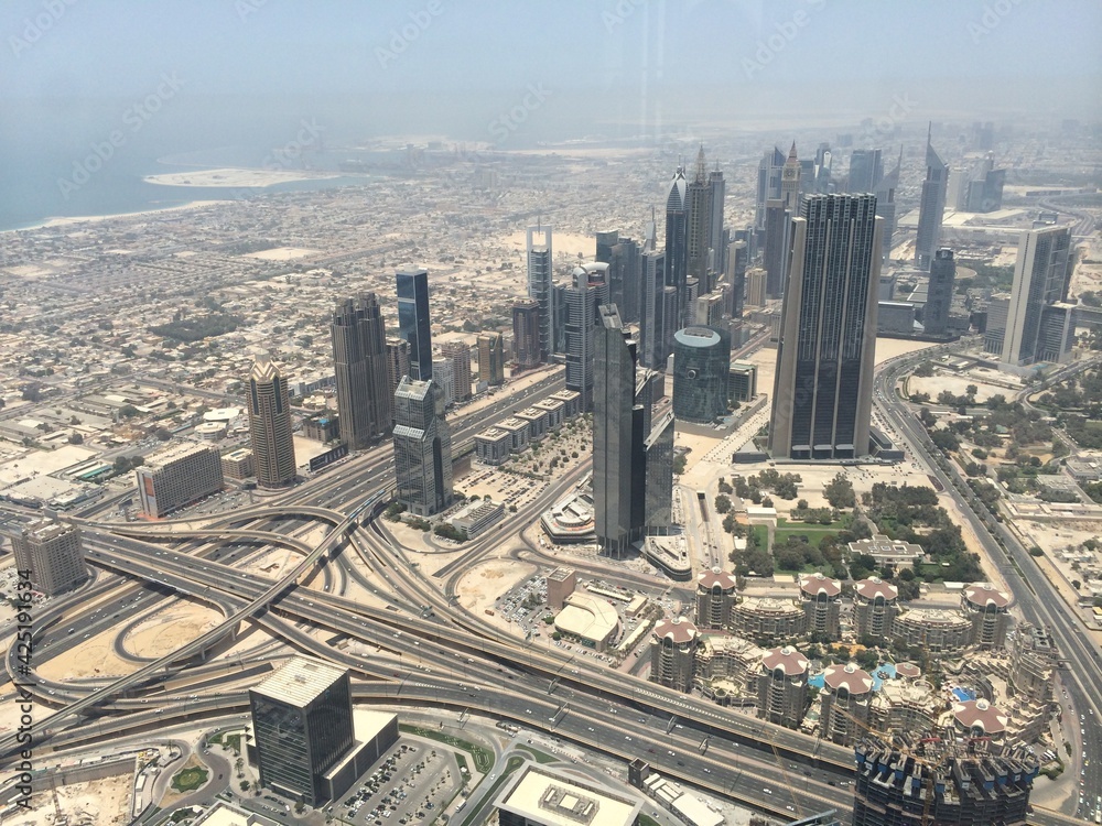 Fototapeta premium ドバイのブルジュハリファ