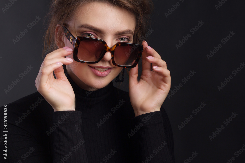 Young brunette woman, with gathered hair hairstyles Young brunette woman, with gathered hair hairstyles