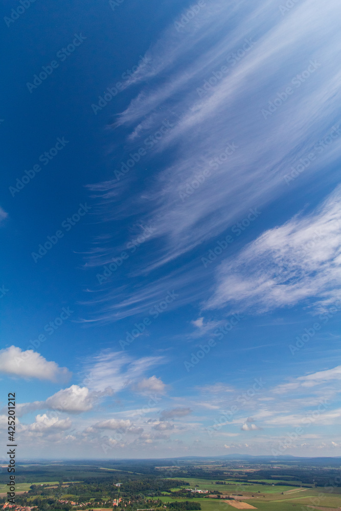 Obraz premium blue sky and clouds