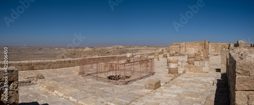 Wallpaper Mural Remains of Avdat or Abdah and Ovdat and Obodat, ruined Nabataean city in the Negev desert Torontodigital.ca