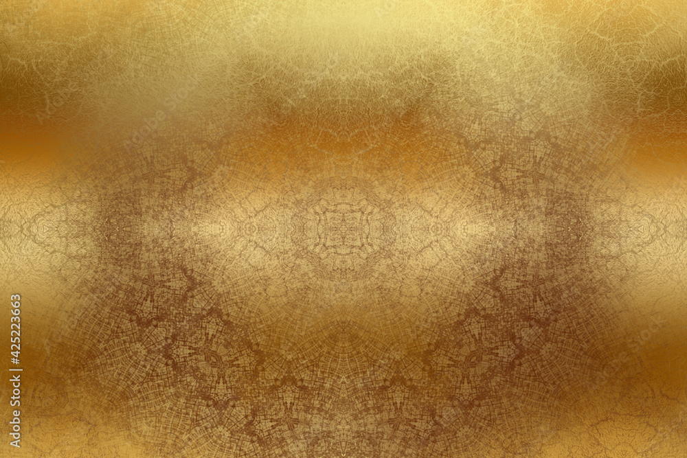 Golden abstract decorative paper texture background for artwork - Illustration Golden abstract decorative paper texture background for artwork - Illustration
