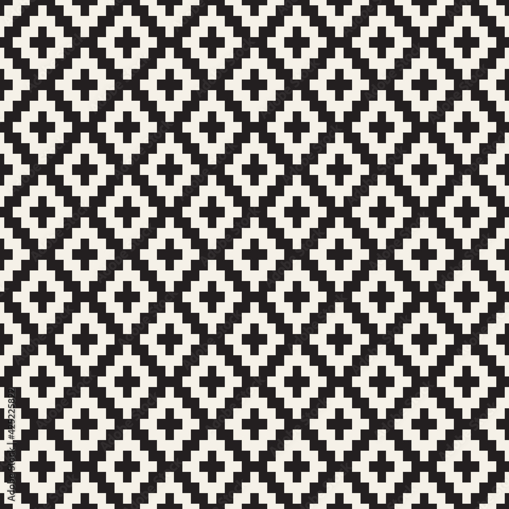 Vector seamless pattern. Ethnic stylish abstract texture. Repeating geometric tiles Vector seamless pattern. Ethnic stylish abstract texture. Repeating geometric tiles
