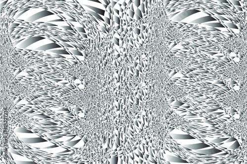 silver christmas tree