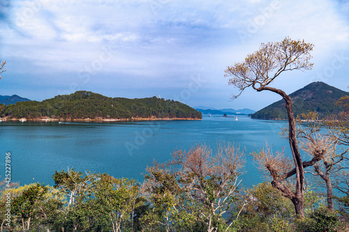 Hansando (Island)sea view-Tongyoung, Kyeongnam. Korea