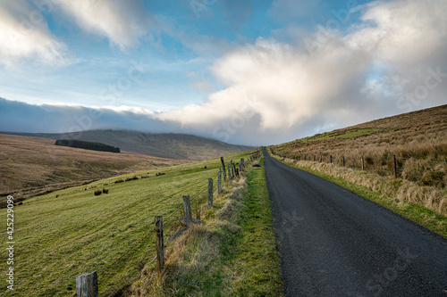 Sperrin mountain road
