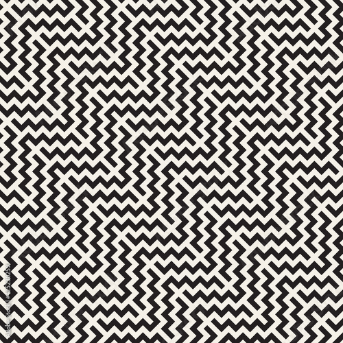Vector seamless pattern. Ethnic stylish abstract texture. Repeating geometric tiles