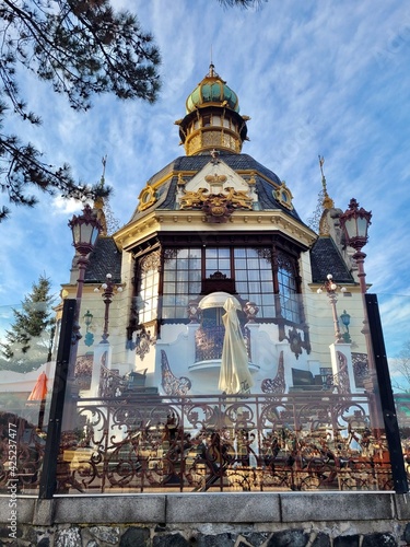 Letna Park in Prague Czech Republic