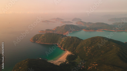 Mountain Ranges between the ocean