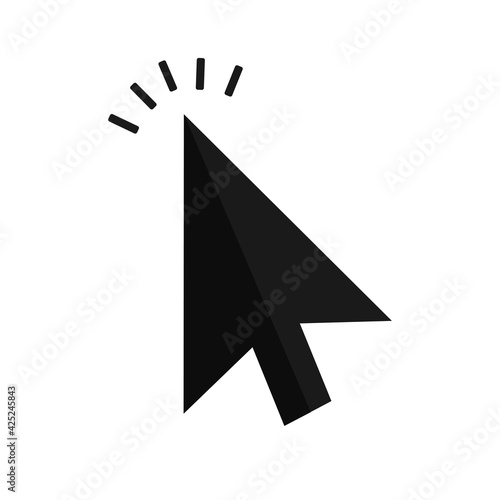 Mouse arrow cursor icon design vector