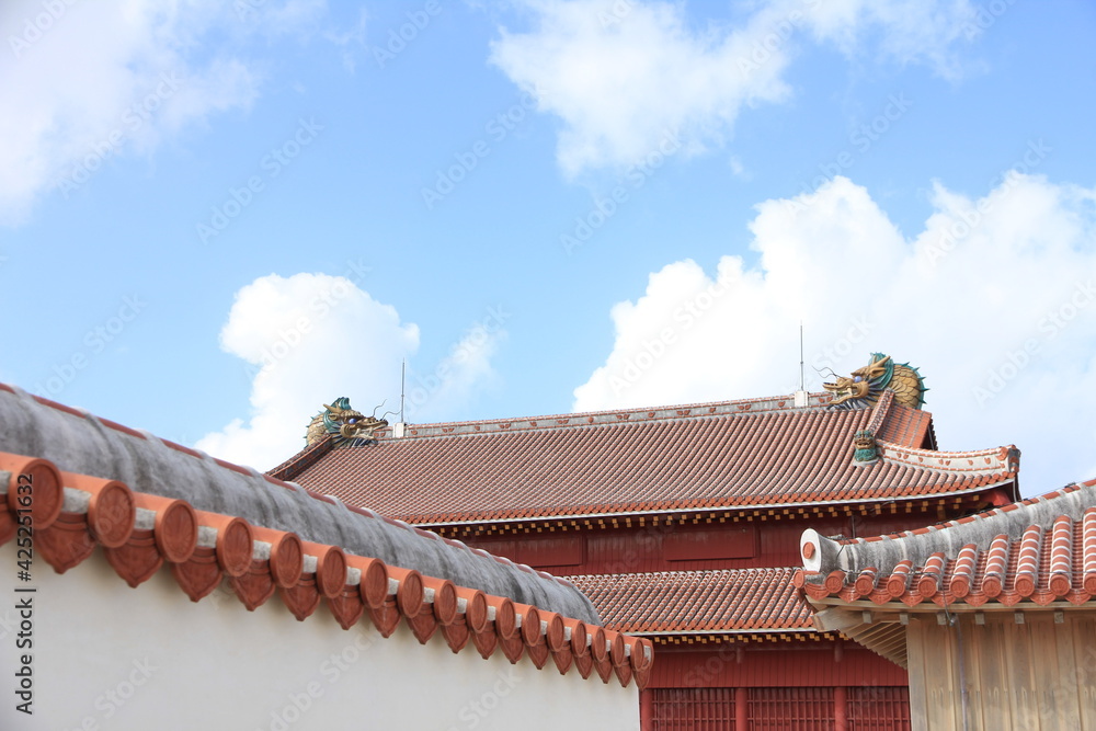 Shuri Castle (Shurijo) in Okinawa, Japan Shuri Castle (Shurijo) in Okinawa, Japan
