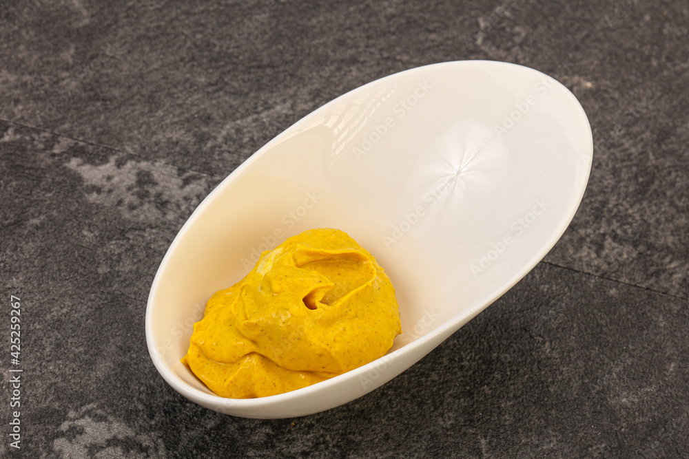 Asian Curry sauce in the bowl Asian Curry sauce in the bowl