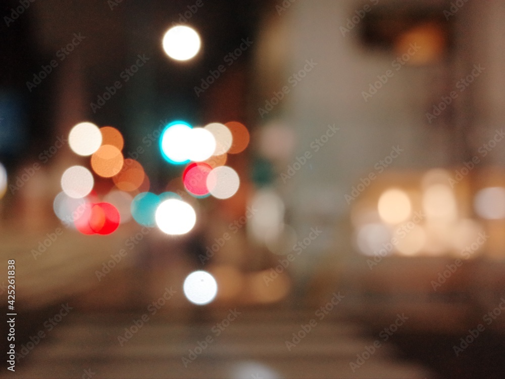 lights on the street lights on the street