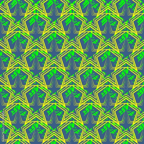 Seamless high-speed vector sport pattern in dark background. Abstract geometric seamless pattern. Graphic vector. Racing background for vinyl wrap and decal. Grunge, neon texture pattern.
