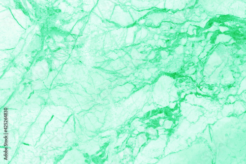 Green marble background with beautiful black pattern used for interior design. And abstract background