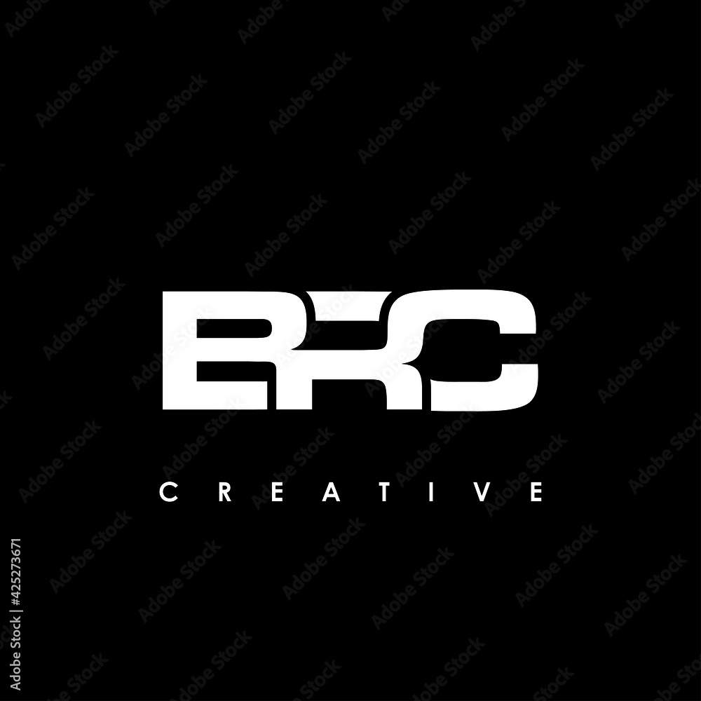 BRC Letter Initial Logo Design Template Vector Illustration BRC Letter Initial Logo Design Template Vector Illustration