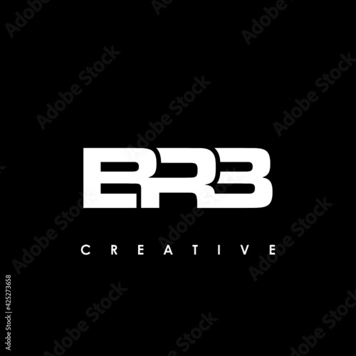 BRB Letter Initial Logo Design Template Vector Illustration photo