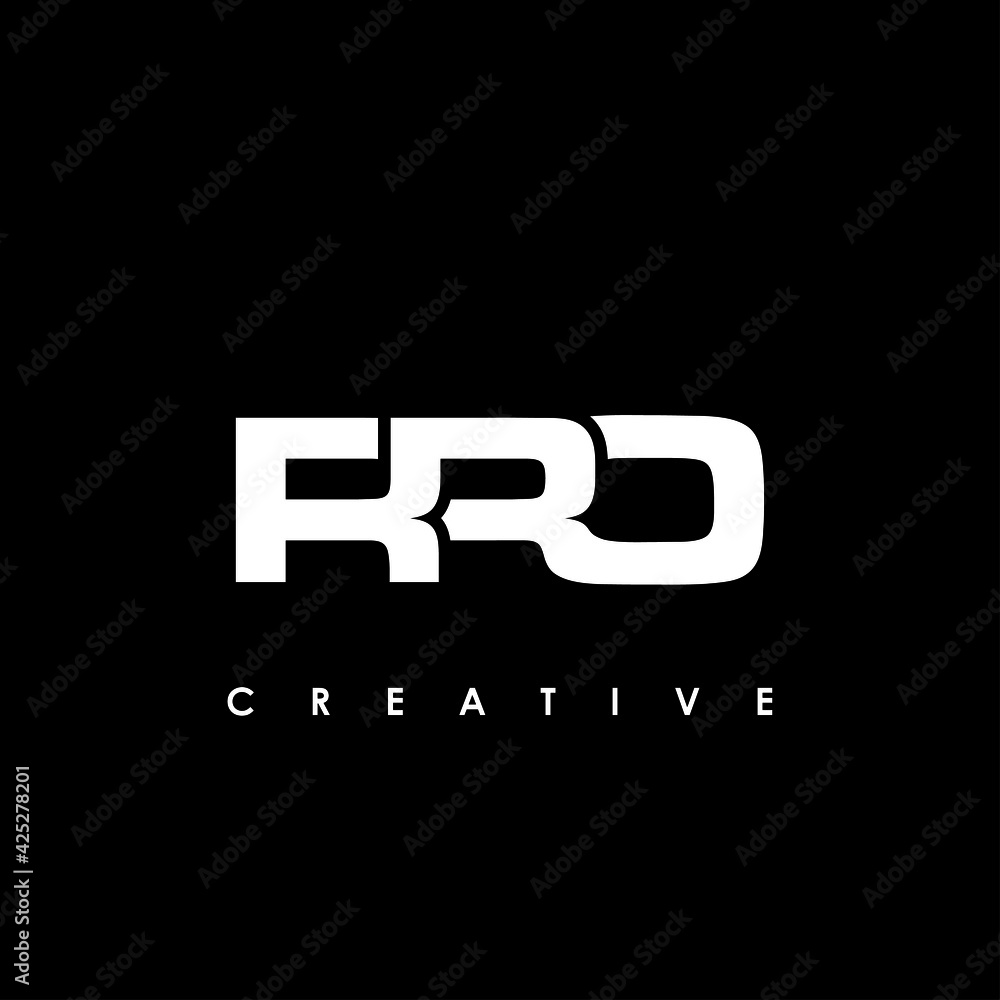 RRO Letter Initial Logo Design Template Vector Illustration RRO Letter Initial Logo Design Template Vector Illustration