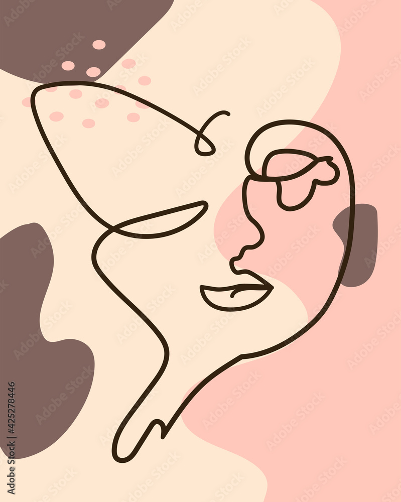 butterfly Surreal Faces Continuous line, faces and hairstyle, fashion concept, woman beauty minimalist, illustration pretty sexy. Contemporary portrait. butterfly Surreal Faces Continuous line, faces and hairstyle, fashion concept, woman beauty minimalist, illustration pretty sexy. Contemporary portrait.