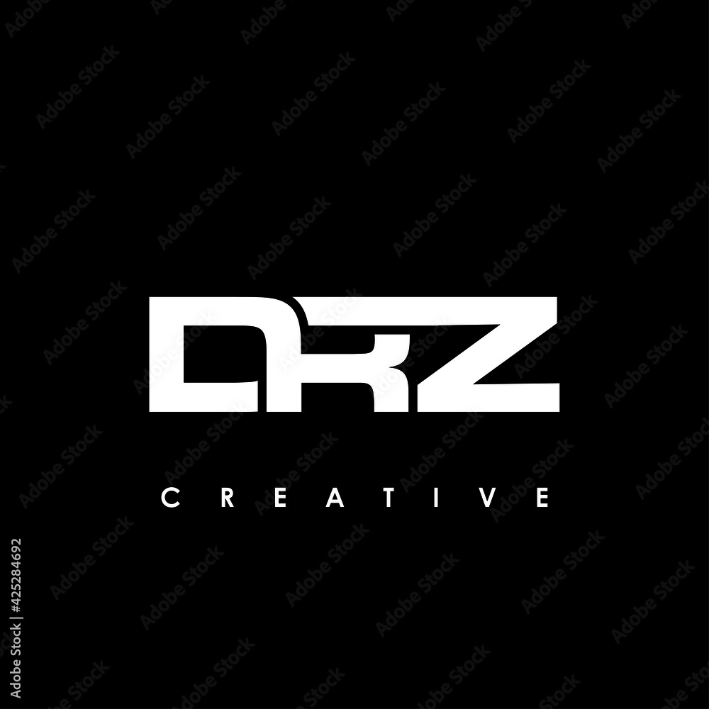DRZ Letter Initial Logo Design Template Vector Illustration DRZ Letter Initial Logo Design Template Vector Illustration