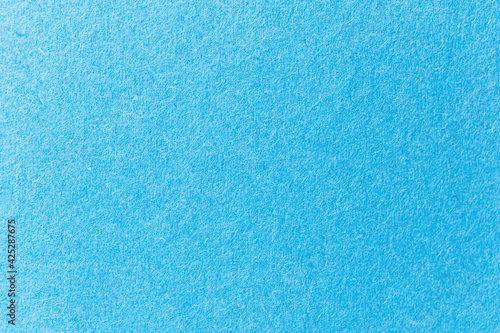 Sky blue paper texture, colored carton surface background, empty space