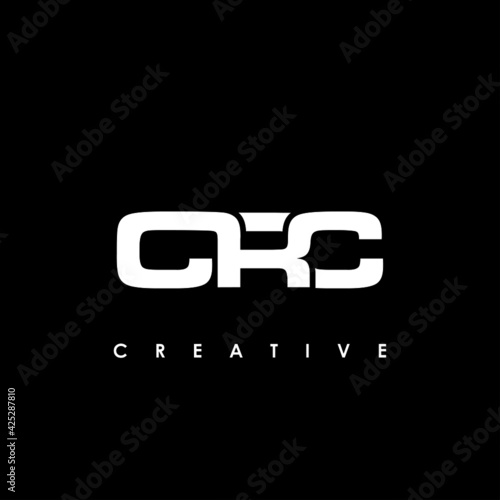 CRC Letter Initial Logo Design Template Vector Illustration photo