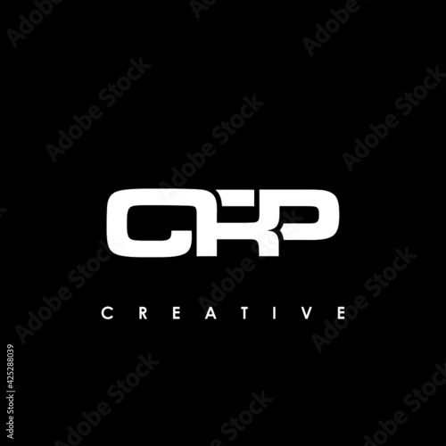 CRP Letter Initial Logo Design Template Vector Illustration
