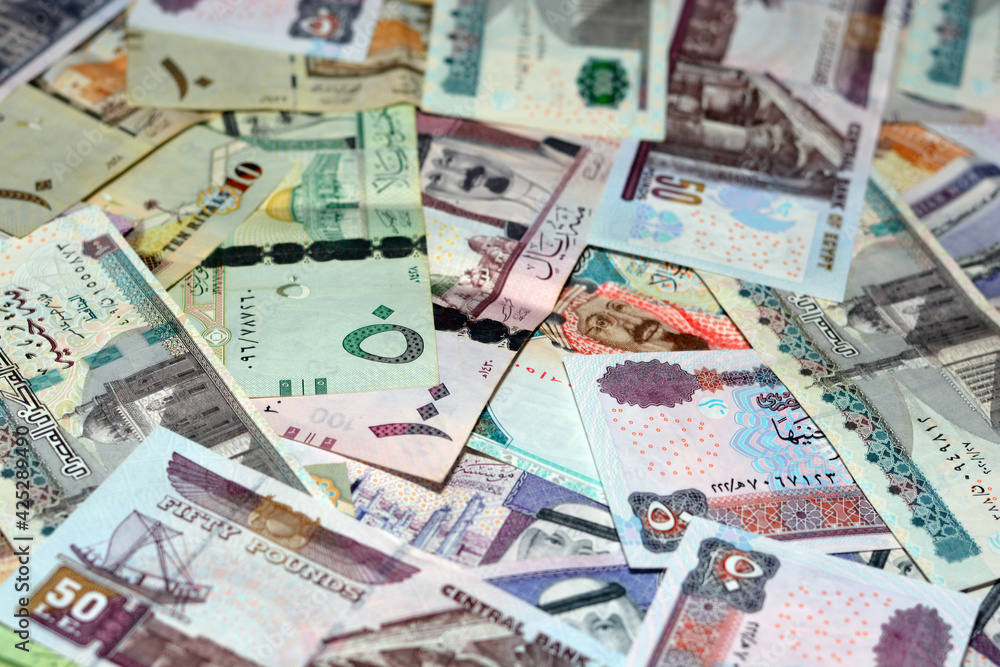 Egyptian And Saudi Arabia Money Background 100 Saudi Riyals 100 egyptian-and-saudi-arabia-money-background-100-saudi-riyals-100