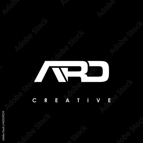 ARD Letter Initial Logo Design Template Vector Illustration
