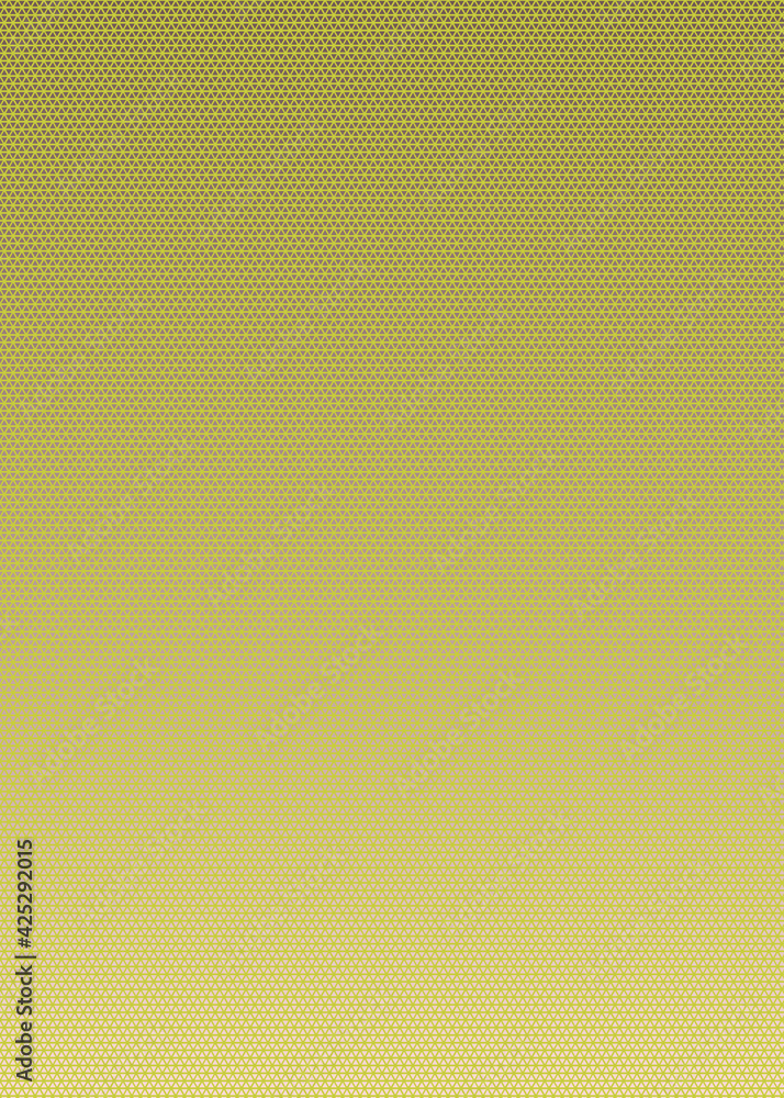 Naklejka premium Abstract color Low-Polygones Generative Art background illustration