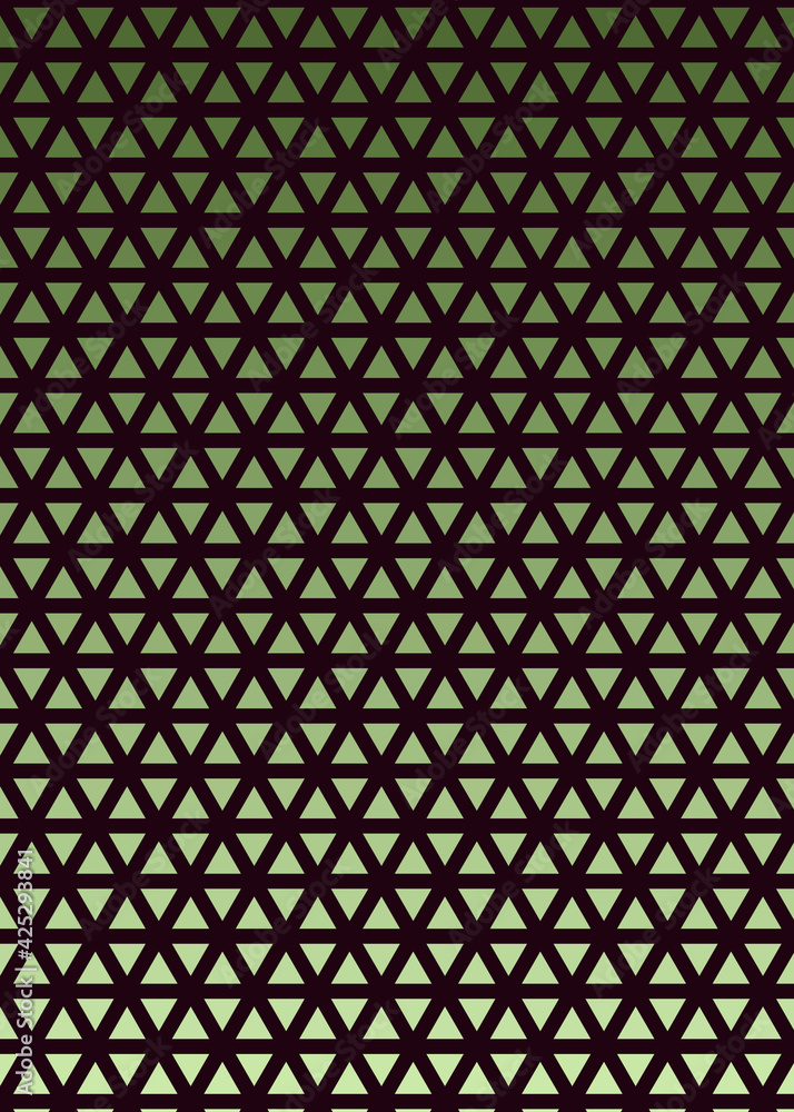 Fototapeta premium Abstract color Low-Polygones Generative Art background illustration