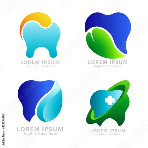 Creative Dental Logo Design.