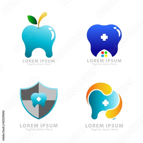 Creative Dental Logo Design.