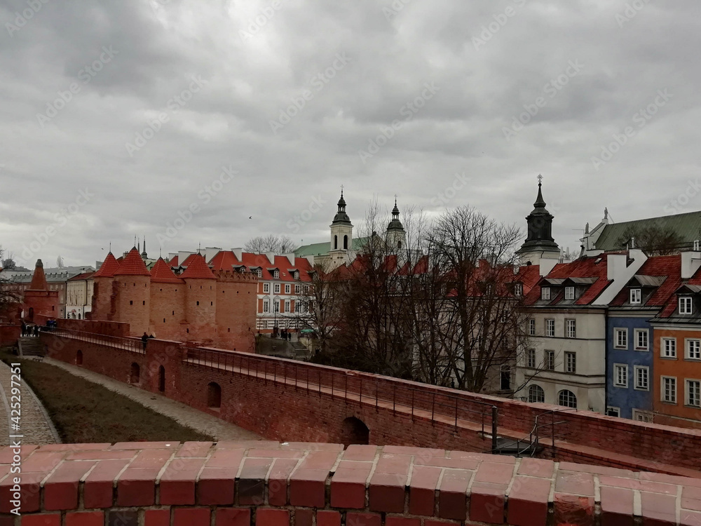 Obraz premium old castle warsaw