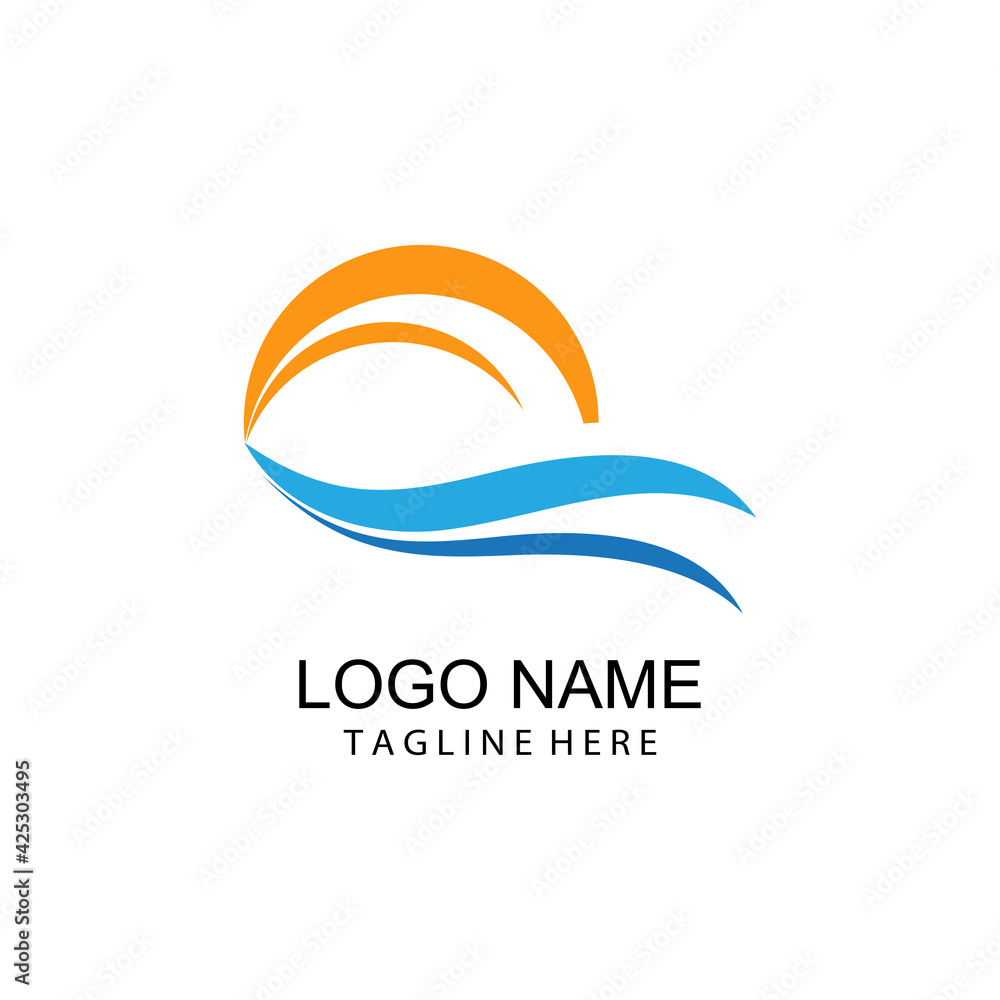 Sun Vector illustration Icon Logo Template design Sun Vector illustration Icon Logo Template design
