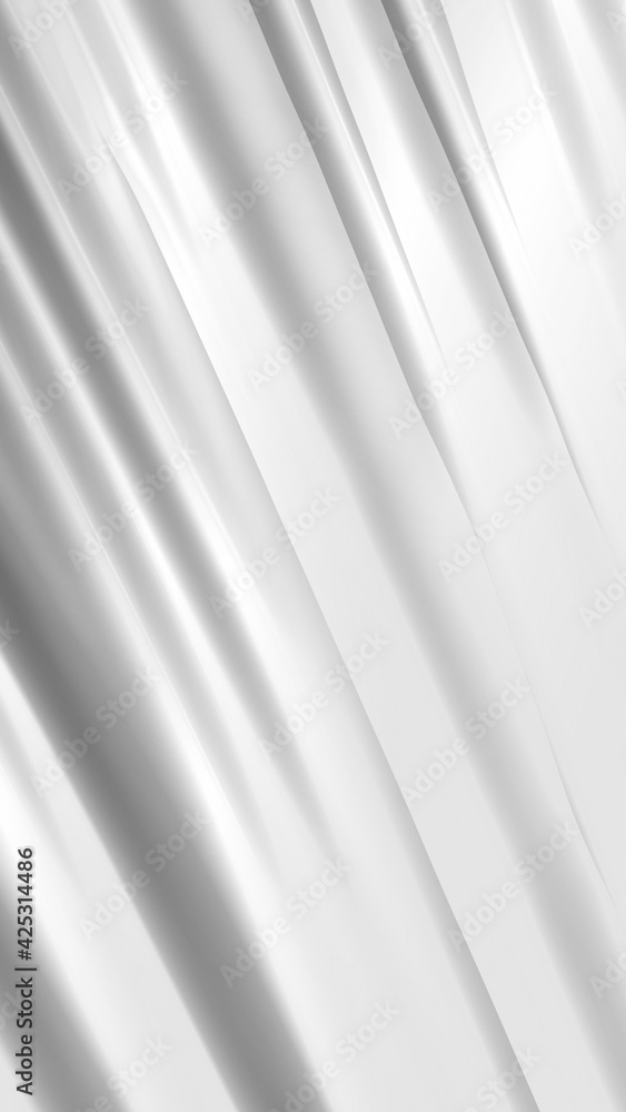 Obraz premium Ornate black and white 3D background