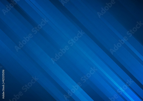 Abstract blue stripes background. Design template for brochures, flyers, magazine