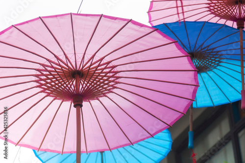 chinese oil paper umbrellas tianzifang shanghai china