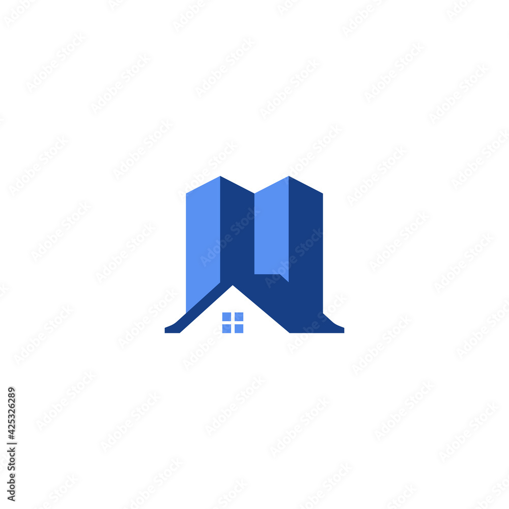building and house design - real estate logo vector Stock Vector ...