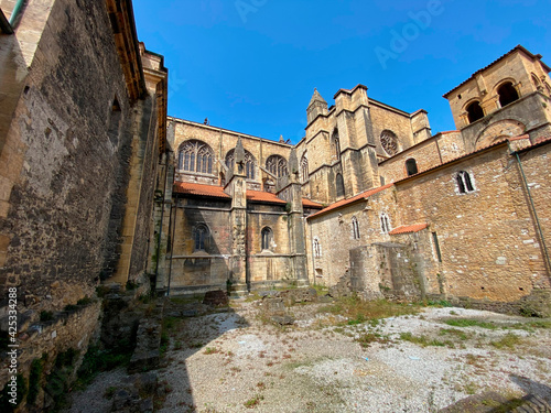 Cathedral of San Salvador in Oviedo, capital of Asturias, Spain.