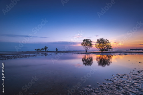 Wonderful Sunset at Bintan Island Indonesia © Nurwijaya