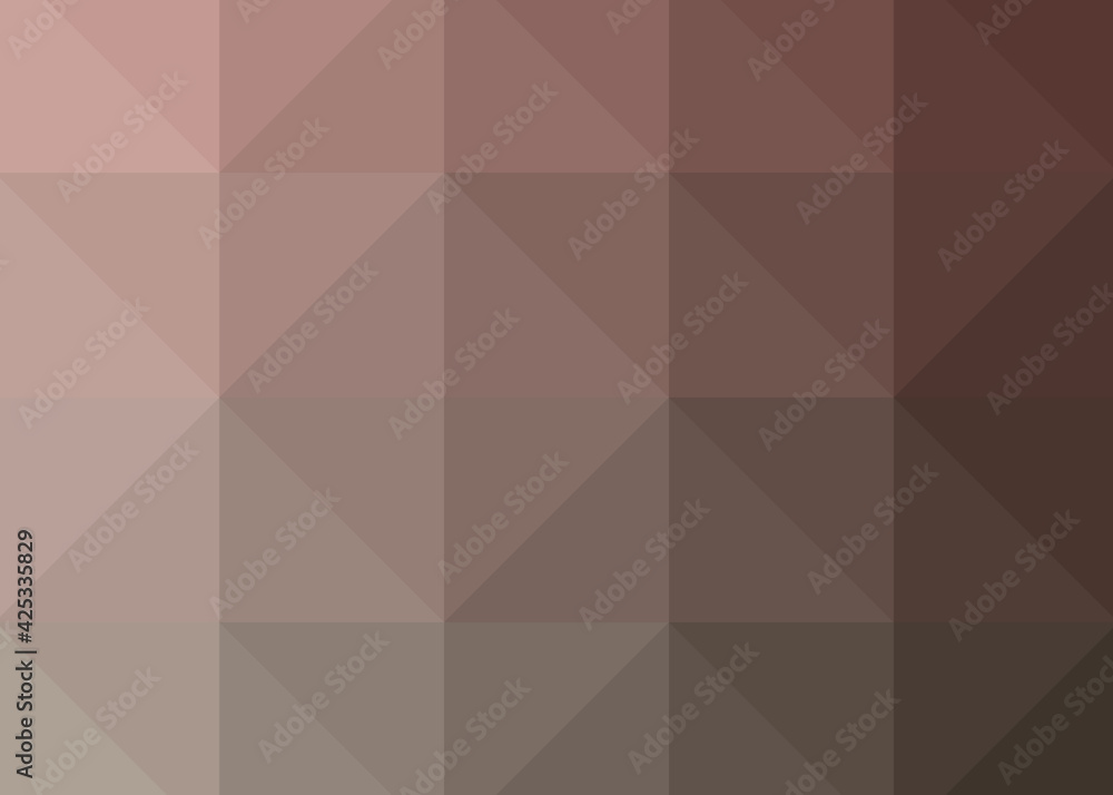 Obraz premium Abstract color Low-Polygones Generative Art background illustration