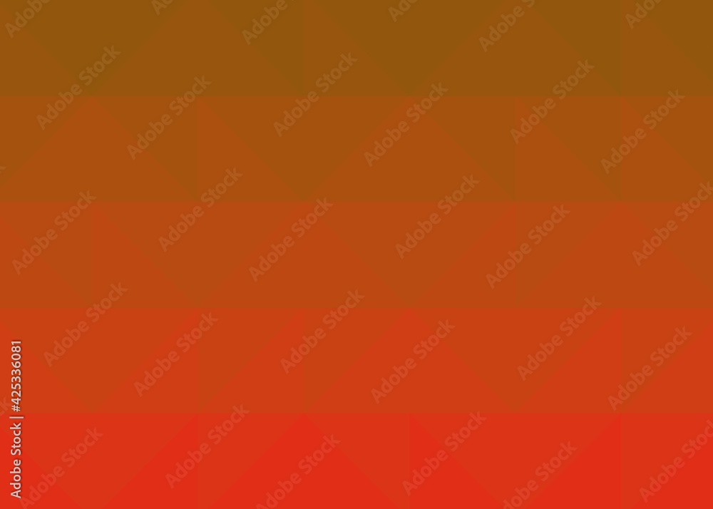 Fototapeta premium Abstract color Low-Polygones Generative Art background illustration