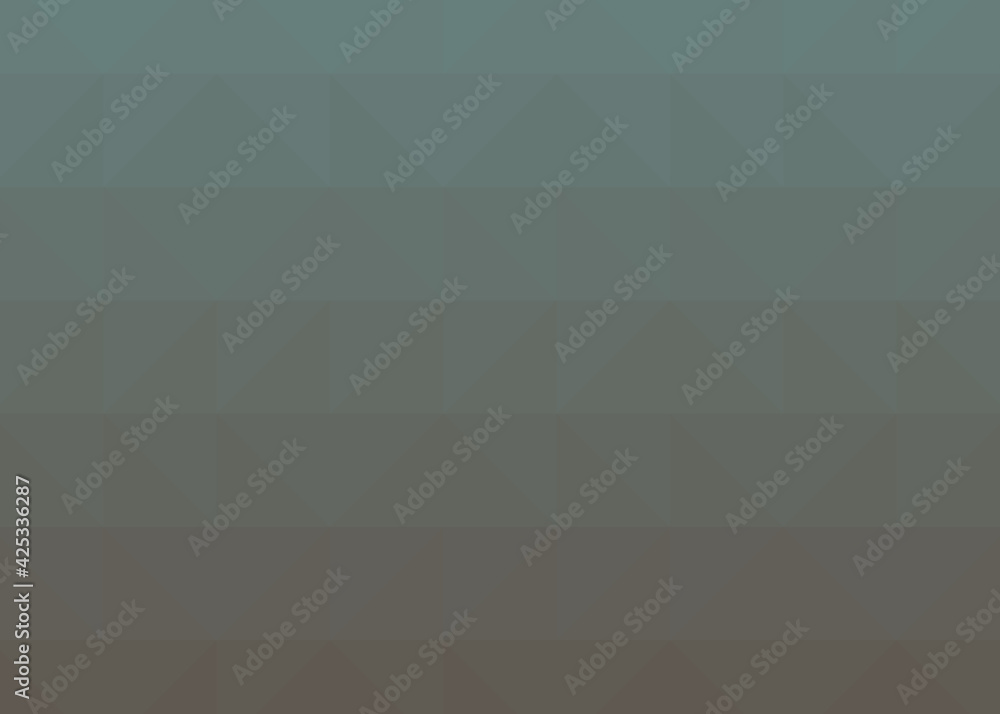 Fototapeta premium Abstract color Low-Polygones Generative Art background illustration