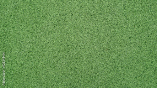 Artificial grass, Green lawn for texture background, Top view