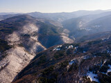 Aerial view of Koprivkite area at Rhodopes Mountain, Bulgaria