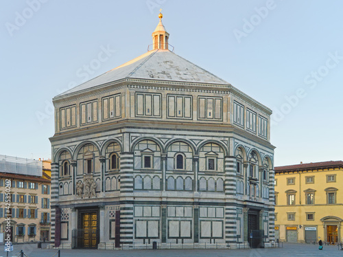 Baptistery of St. John in Florence, Tuscany, Italy photo