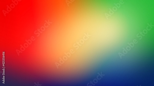 Abstract blurred colorful gradient background in bright colors. Colorful smooth illustration